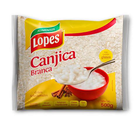 CANJICA BRANCA LOPES 500G