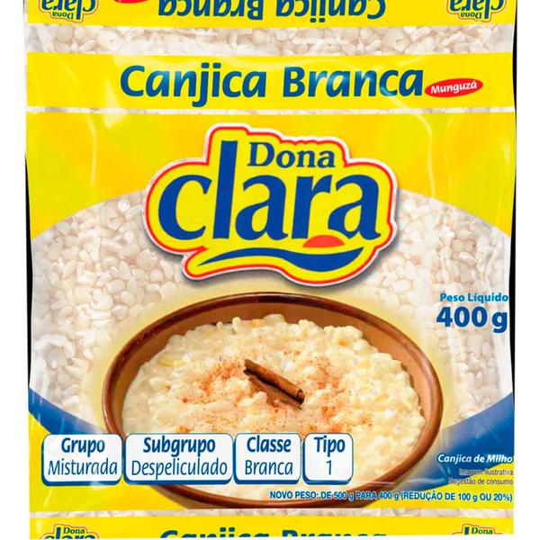 CANJICA DONA CLARA MUGUNZA BRANCA 400G