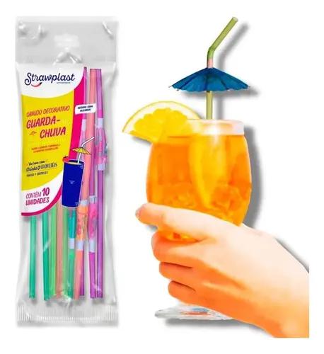CANUD STRAW FLEX 6MM G.CHUVA C/10