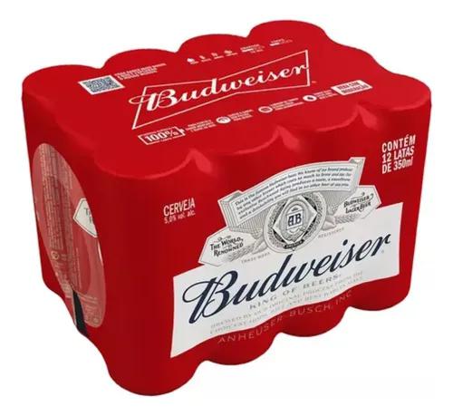 CERVEJA BUDWEISER 350ML CX C/12