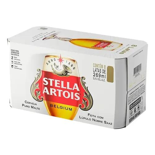 CERVEJA STELLA ARTOIS C8UN 269ML