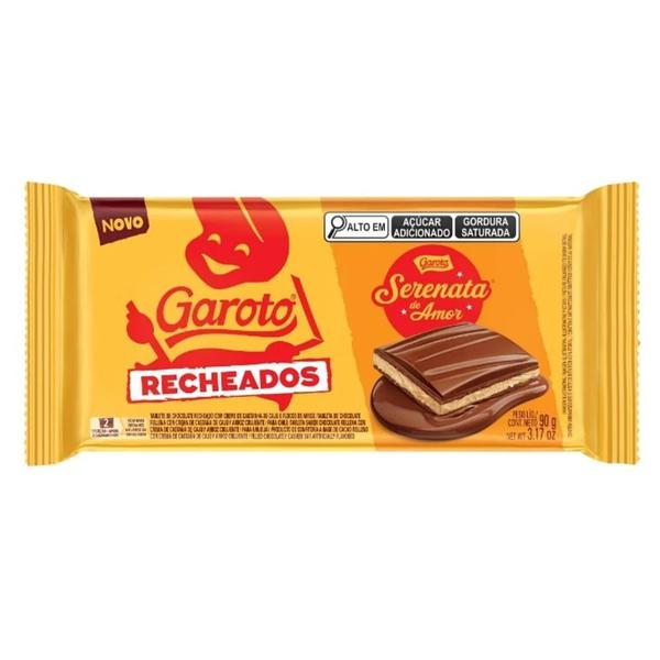 CHOC BARRA GAROTO SERENATA DE AMOR RECH 90G