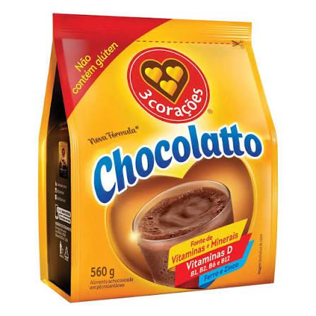 CHOCOLATTO 3 CORACOES REFIL 5 SOLDAS 560G