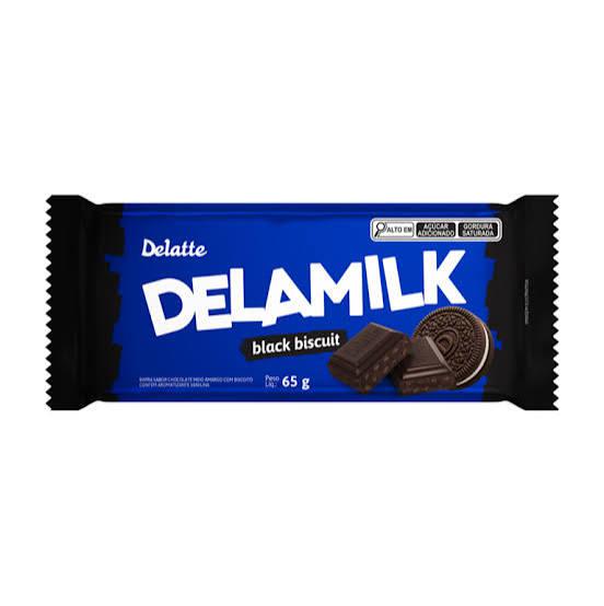 CIA CHOC TAB DELAMILK BLACK BIS 65G