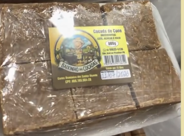 COCADA DE COCO  BAIXINHO DAS COCADAS 500G