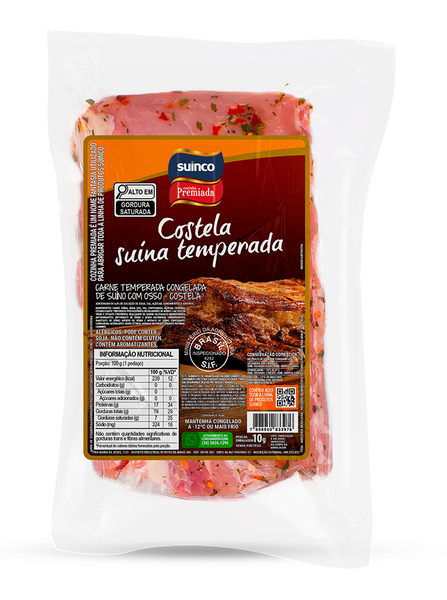 COSTELA SUINA TEMP.PREMIADA PCT 1KG