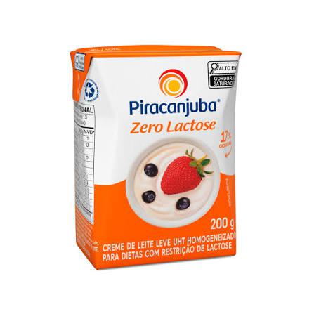 CREME DE LEITE ZERO 200G PIRACANJUBA