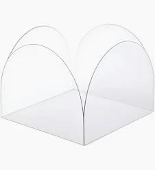 CURIFEST FORMA PETALA N 4 TRANSPARENTE 50UN