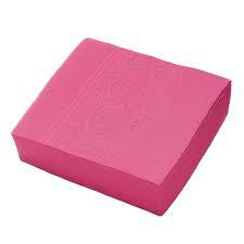 DAFESTA GUARDANAPO PREMIUM LISO 20X22CM C40 ROSA