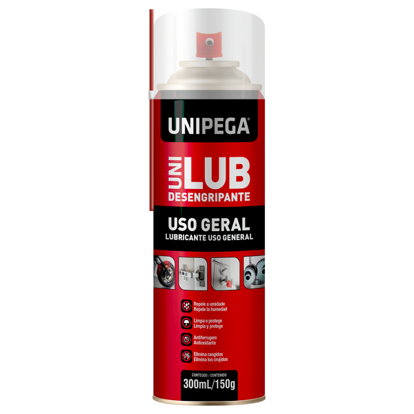 DESENGRIPANTE UNILUB 300ML/150G - UNIPEGA