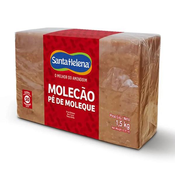 DOCE DE AMENDOIM MOLECAO PT 1,5KG C/30UN