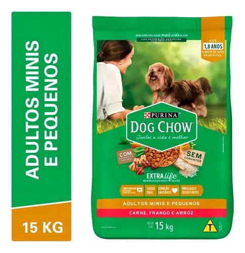 DOG CHOW LFE AD PEQ CARN/FRAN/ARROZ KG