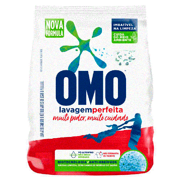 DT PO OMO BAG 700G LAVAGEM PERFEITA