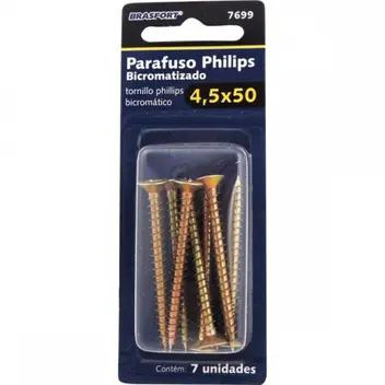 ENCARTELADO PARAF PHILIPS BICROM. 4.5 X 50 C/7 BRASFORT