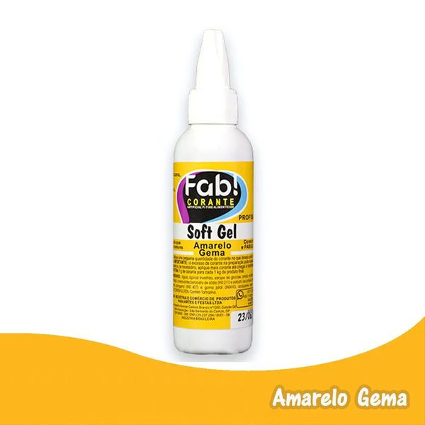 FAB CORANTE SOFTGEL 25G AMARELO GEMA