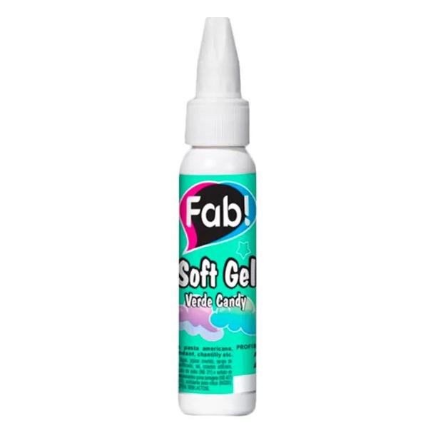 FAB CORANTE SOFTGEL 25G VERDE CANDY
