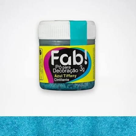 FAB GLITTER P/DECORACAO AZUL TIFFANY 5G