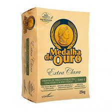 FARINHA TRIGO MED.OURO EXTRA CLARA C/25K