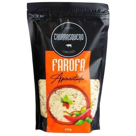 FAROFA TEMP C/PI CHURRASQUERO 200G