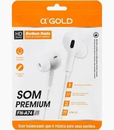 FONE COM FIO OK GOLD