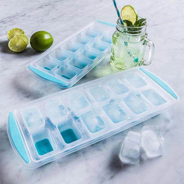 FORMA DE GELO C/BASE DE SILICONE 12 CUBOS REF NX02