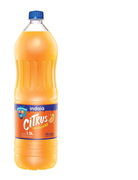 INDAIA CITRUS LARANJA 1,5L