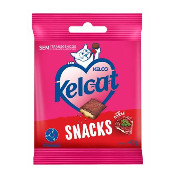 KELCAT SNACKS CARNE 40G