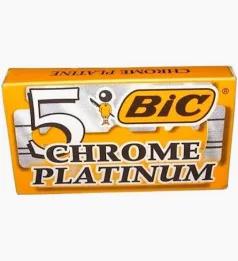 LAMINA BIC CHROME PLATINUM C/5UN