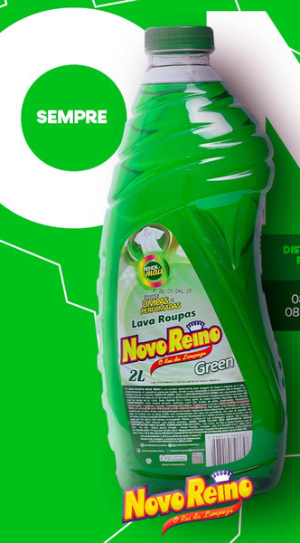 LAVA ROUPA NOVO REINO GREEN 2L