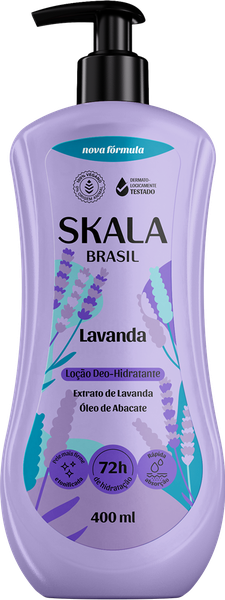 LOCAO DEO HID SKALA 200ML LAVANDA