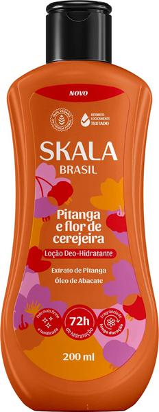 LOCAO DEO HID SKALA 200ML PITANGA E FLOR D CEREJEI