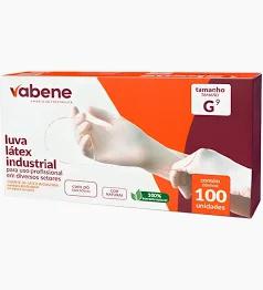 LUVA LATEX VABENE C/PO C/100