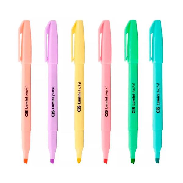 MARCA TEXTO CIS LUMINI PASTEL SORT