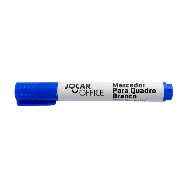 MARCADOR AZUL RECARREGAVEL JOCAR P/QUADRO BRANCO