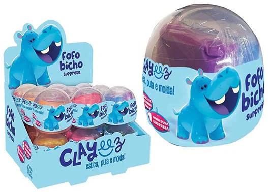 MASSINHA CLAYEEZ 12G FOFOBICHO SORT
