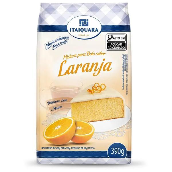 MISTURA P/BOLO LARANJA ITAIQUARA 390G