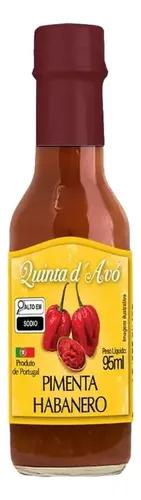 MOLHO DE PIMENTA HABANERO QUINTA AVO 95ML