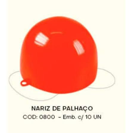 NARIZ DE PALHACO ABC C/10UN