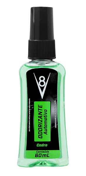 ODORIZANTE AUTOMOTIVO CEDRO V8 60ML
