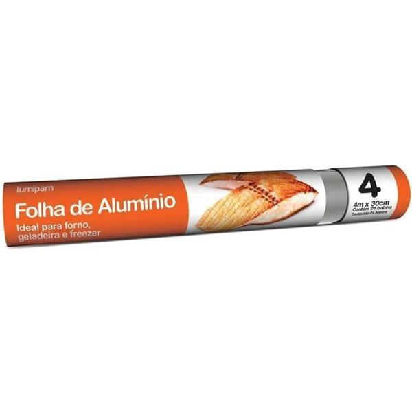 PAPEL ALUMINIO LUMIPAN 4MT X 30CM