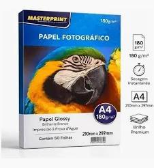 PAPEL FOTOGRAF A4 180G C/50F