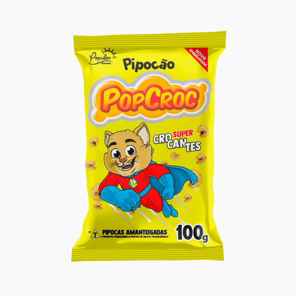 PIPOCA POPCROC MET.AMAR POPULAR 100G