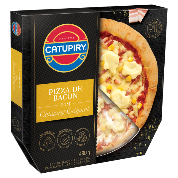 PIZZA BACON E MILHO CATUPIRY 430GR