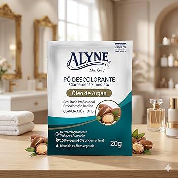 PO DESCOLARANTE ALYNE ARGAN 20G