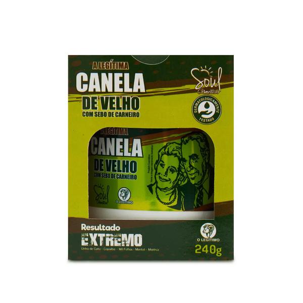 POMADA CANELA DE VELHO SOUL COSMETICOS 240G