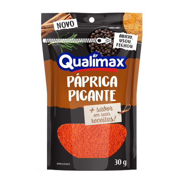 QUALIMAX PAPRICA PICANTE EM PO 30G