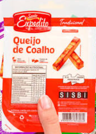 QUEIJO COALHO TRADICIONAL BANDEJA SANTO EXPEDITO 400g