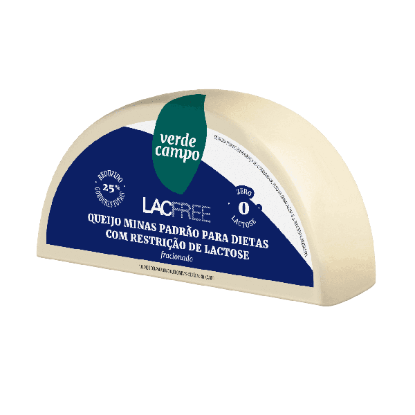 QUEIJO MINAS PADRAO VERDE CAMPO LACFREE KG