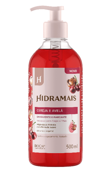 SABONETE LIQ HIDRAMAIS CEREJA AVELA 500ML