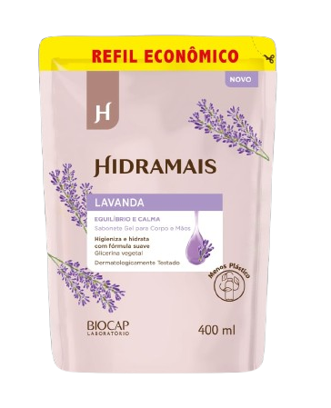 SABONETE LIQ HIDRAMAIS LAVANDA 400ML